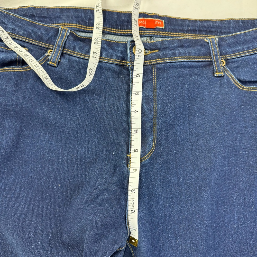 EUC ModCloth Blue Bell Bottom Style Jeans, Women’s XL 40” long - Picture 9 of 13